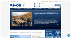 Desktop Screenshot of macabi.com.ar